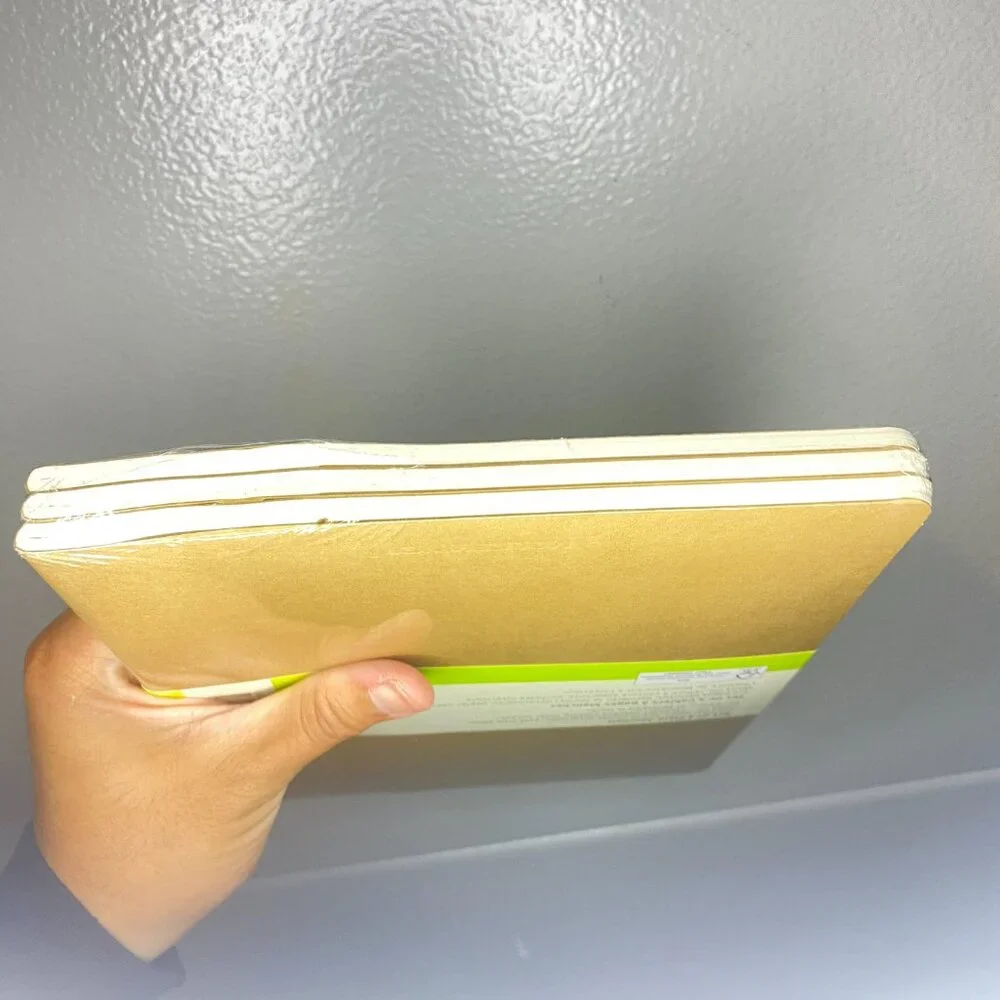 Cahiers Moleskine Set of 3 Plain Journals 120 Pages 7.5